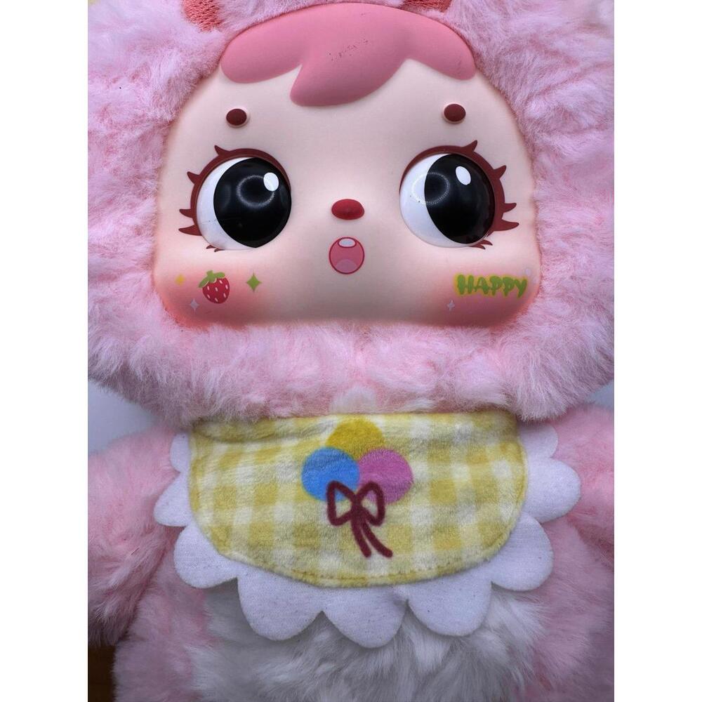 Samuel Tyke 3 Balloon Bunny Plush Toy 400% Moveable Eyes 12” Tall NWOT